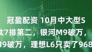 冠盈配資 10月中大型SUV榜單：鈦7排第二，銀河M9破萬，理想L6只賣了9680輛